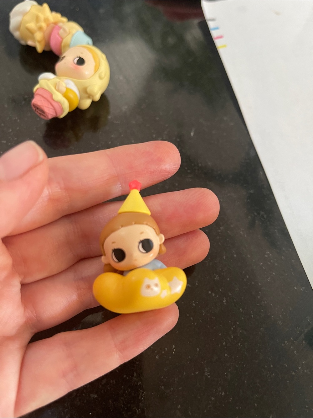 Yellow Party Baby Figurine Collectible Toy - Kids Dolls & Accessories